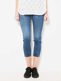 Modré 3/4 skinny fit rifle CAMAIEU