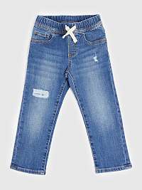 Modré chlapčenské slim fit džínsy GAP