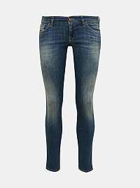 Modré dámske skinny fit rifle Diesel