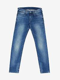 Modré pánske slim fit džínsy Pepe Jeans Hatch