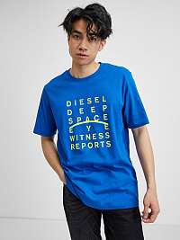 Modré pánske tričko Diesel Just