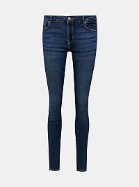 Modré skinny fit džínsy ONLY Carmen