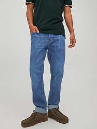 Modré slim fit rifle Jack & Jones Tim