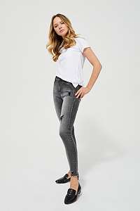 Moodo sivé džínsy