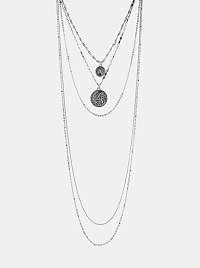 Náhrdelník v striebornej farbe Pieces
