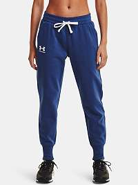 Nohavice Under Armour Rival Fleece Joggers - modrá