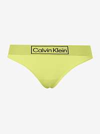 Nohavičky pre ženy Calvin Klein - neónová zelená