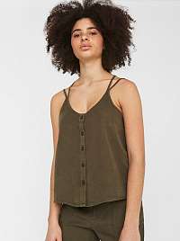 Noisy May khaki dámsky top Maisie