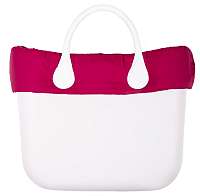 O bag fuchsiový lem na telo Standard Puf Magenta