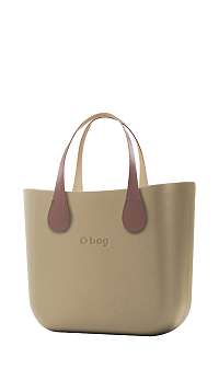O bag kabelka MINI Sabbia s krátkymi koženkovými rúčkami Extra Slim Phard