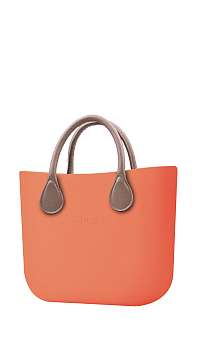 O bag kabelka Papaya s krátkou koženkou Tortora