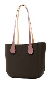 O bag kabelka Testa di Moro s dlhými koženkovými rúčkami Extra Slim Phard