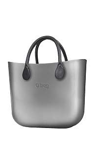 O bag  strieborné kabelka MINI Silver