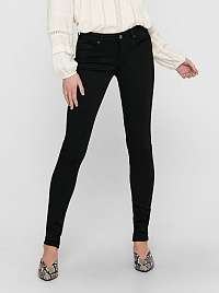Only čierne skinny fit džínsy Asmin