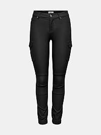 Only čierne skinny fit nohavice