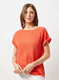 Oranžová blúzka Dorothy Perkins
