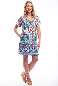 Orientique farebné voľné šaty Algarve Reversible