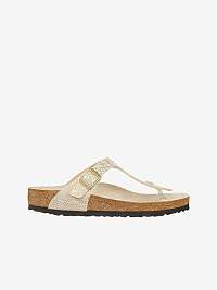Papuče, žabky pre ženy Birkenstock - zlatá
