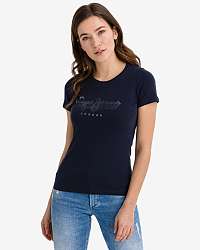 Pepe Jeans Anna Tričko Modrá