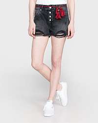 Pepe Jeans Bonita Black Šortky Čierna Šedá
