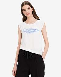 Pepe Jeans Camila Tričko Biela