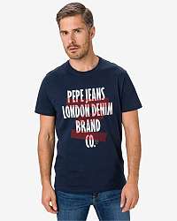 Pepe Jeans Curtis Tričko Modrá