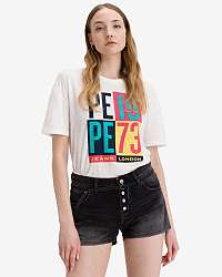 Pepe Jeans Dita Tričko Biela