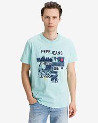 Pepe Jeans Miles Tričko Modrá