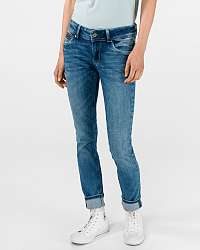 Pepe Jeans New Brooke Jeans Modrá