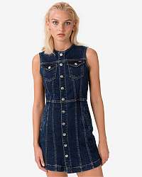 Pepe Jeans Šaty Modrá