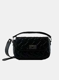 Pieces čierna crossbody kabelka Gerdi