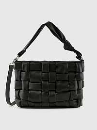 Pieces čierne crossbody kabelka Jiread