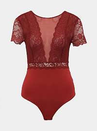 Pieces vínové/bordové body Sicca