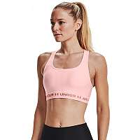 Podprsenka Under Armour UA Crossback Mid Bra-PNK