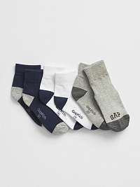 Ponožky GAP Logo 3-Pack Farebná