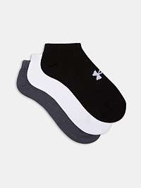 Ponožky Under Armour Core No Show 3Pk - čierna