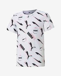 Puma Alpha Tričko detské Biela