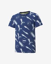 Puma Alpha Tričko detské Modrá