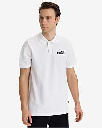 Puma biele pánske tričko Essentials Polo