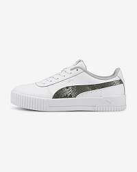 Puma biele tenisky Carina L Snake