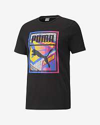 Puma Box Logo Play Tričko Čierna
