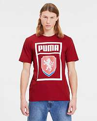 Puma červené pánske tričko Czech Republic DNA