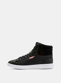Puma čierne členkové topánky