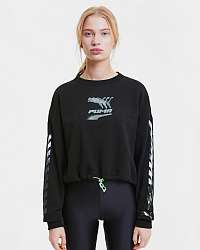 Puma čierne dámska mikina Evide Crew