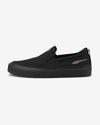 Puma čierne pánske slip on Bari