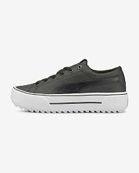 Puma čierne tenisky Kaia Platform