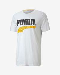 Puma Club Graphic Tričko Biela