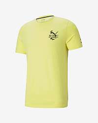 Puma Graphic Streetwear Tričko Žltá