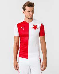 Puma SK Slavia Home Promo Tričko Červená Biela