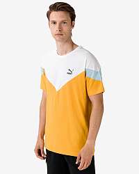 Puma Tričko Žltá Biela